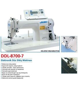 Juki DDL-8700-7 Elektronik Düz Dikiş Makinası